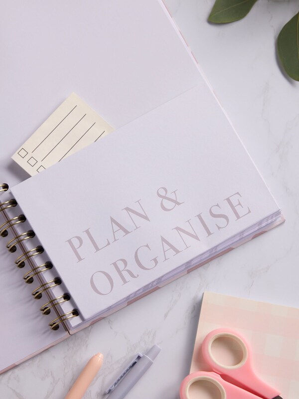 Seraphine Pink/Purple Leopard Print B5 Lined Notebook