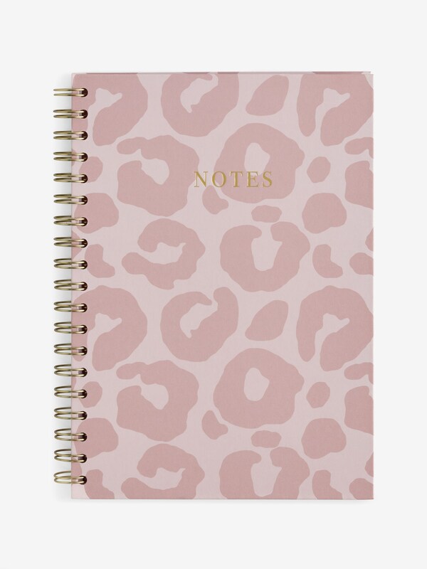 Seraphine Pink/Purple Leopard Print B5 Lined Notebook