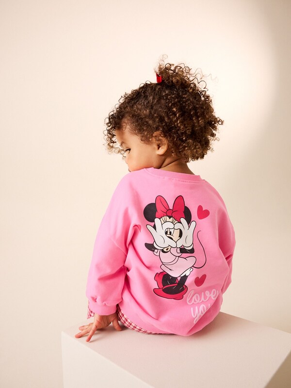 Seraphine Pink/Red Disney Minnie Mouse Long Sleeve Top And Trousers Set (3mths-7yrs)