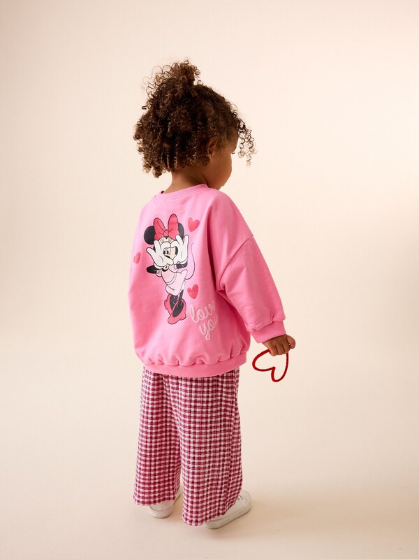 Seraphine Pink/Red Disney Minnie Mouse Long Sleeve Top And Trousers Set (3mths-7yrs)