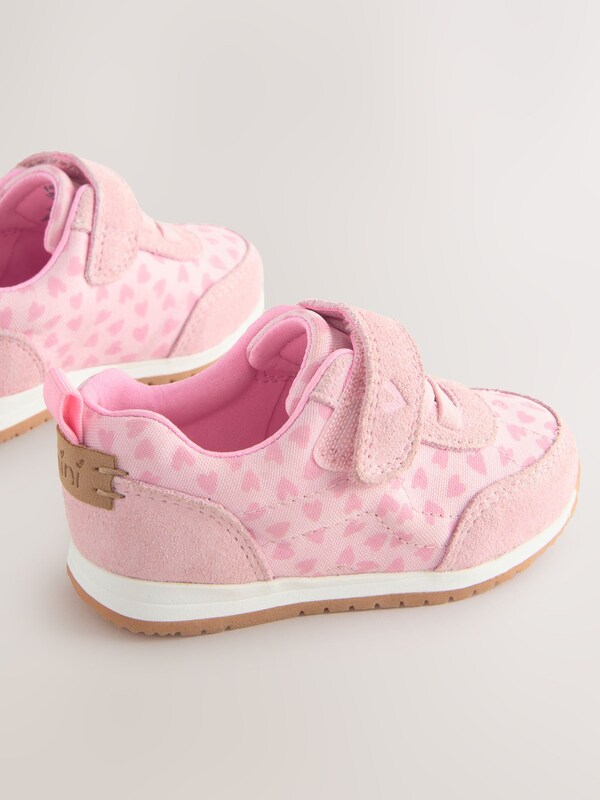 Seraphine Pink/Red Standard Fit (F) First Walker Trainers