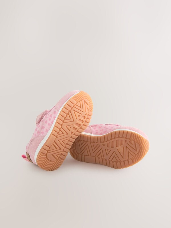 Seraphine Pink/Red Standard Fit (F) First Walker Trainers