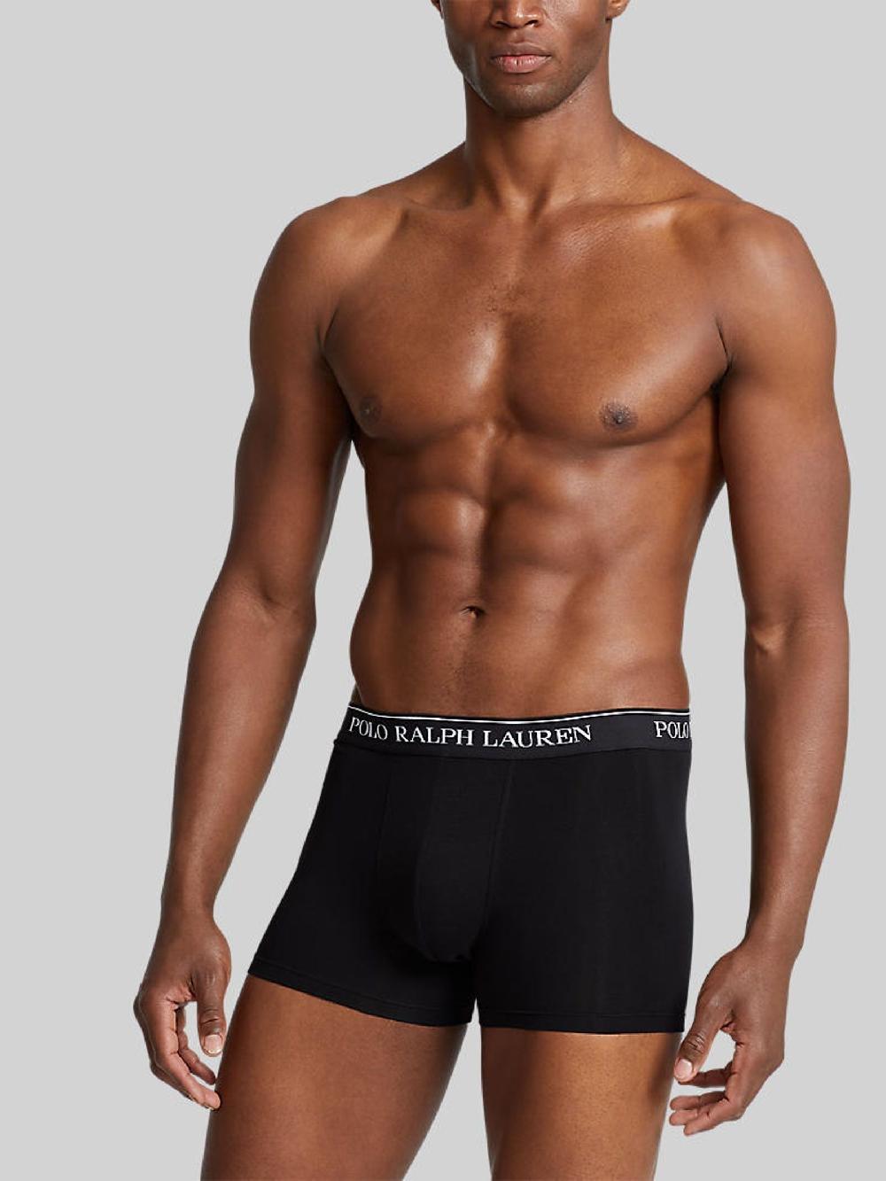 seraphine Polo Ralph Lauren Black Classic Stretch Boxers 5 Pack