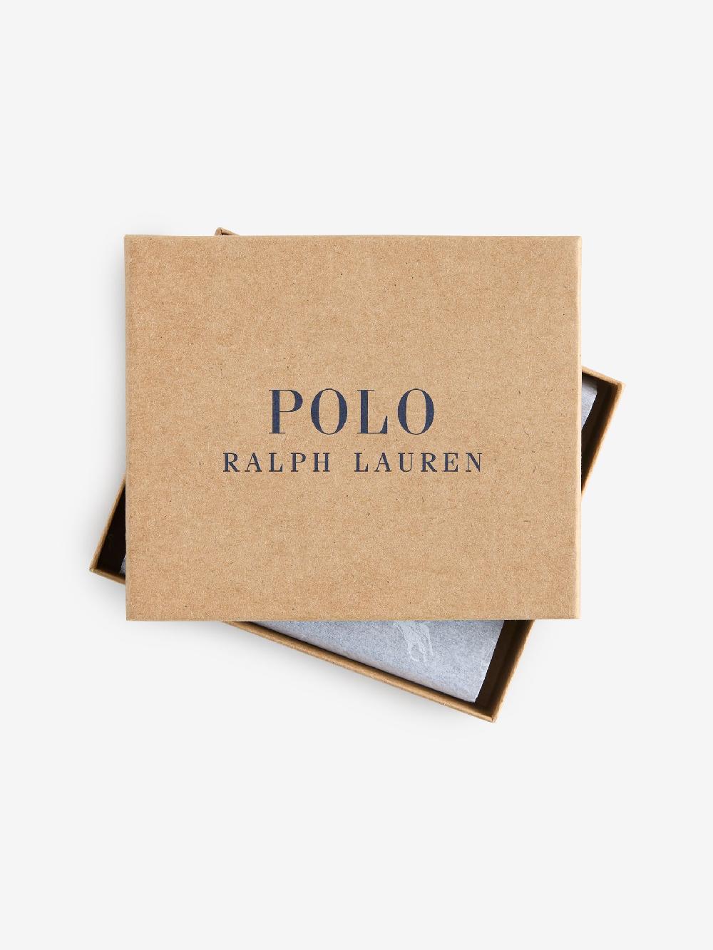 seraphine Polo Ralph Lauren Black Leather Card Holder