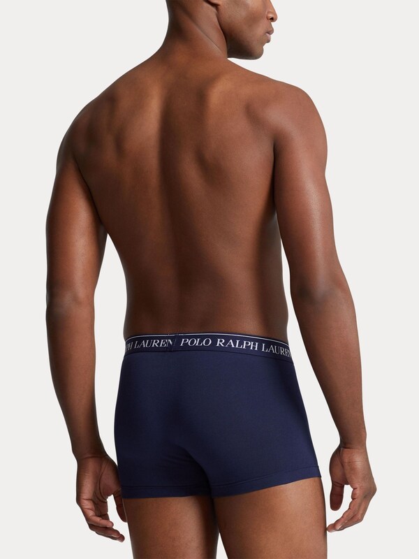 Seraphine Polo Ralph Lauren Blue/Navy Stretch Cotton Boxers 3 Pack