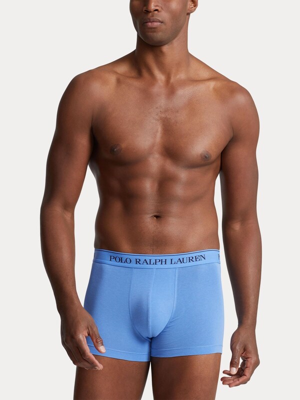 Seraphine Polo Ralph Lauren Blue/Navy Stretch Cotton Boxers 3 Pack