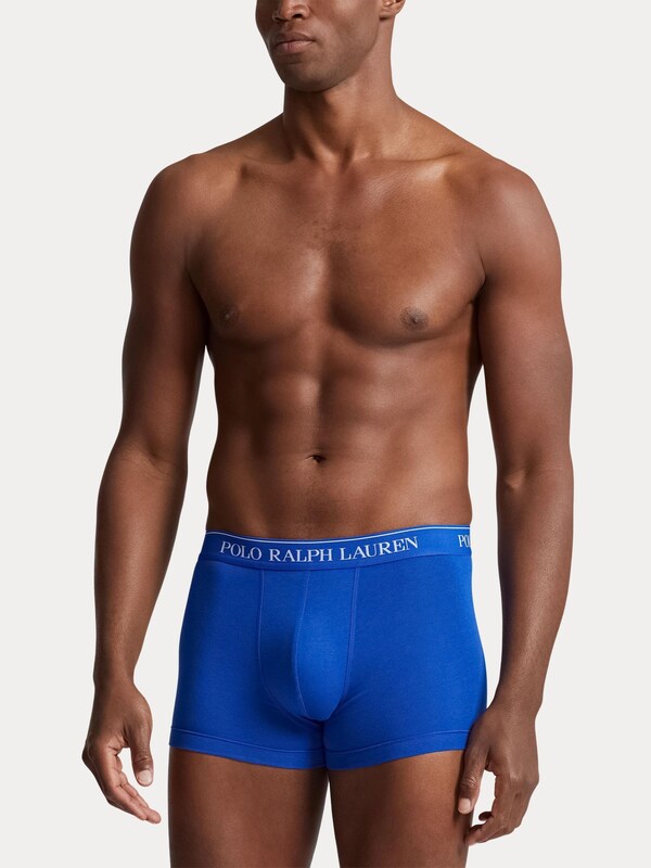 Seraphine Polo Ralph Lauren Blue/Navy Stretch Cotton Boxers 3 Pack