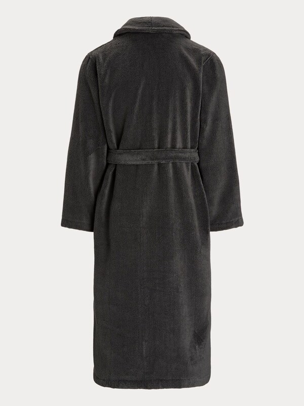 Seraphine Polo Ralph Lauren Dark Grey Shawl Collar Dressing Gown