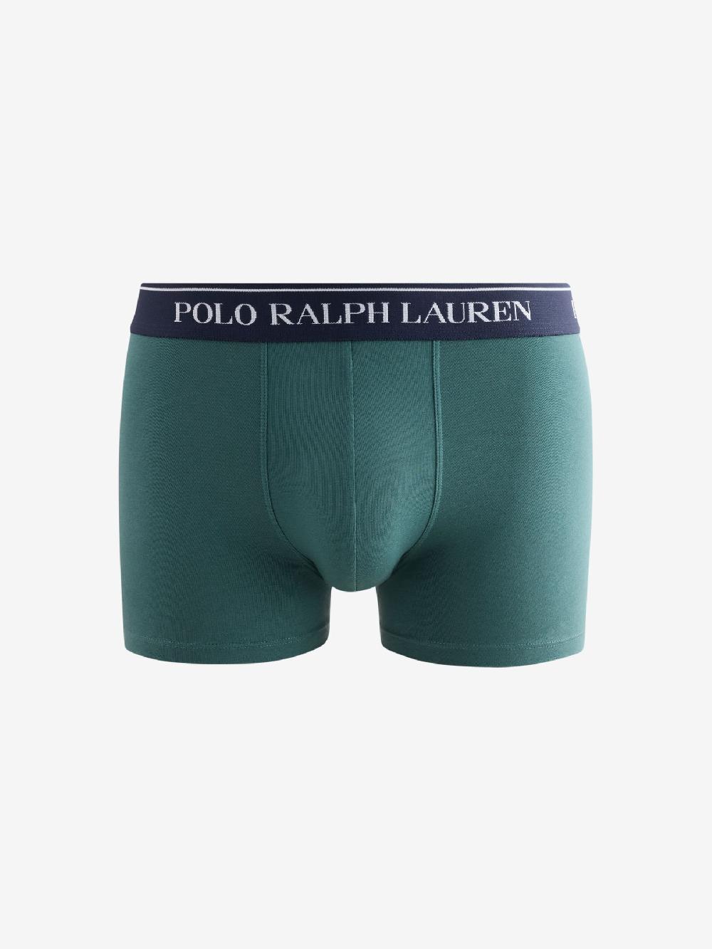 seraphine Polo Ralph Lauren Green Classic Stretch Boxers 5 Pack