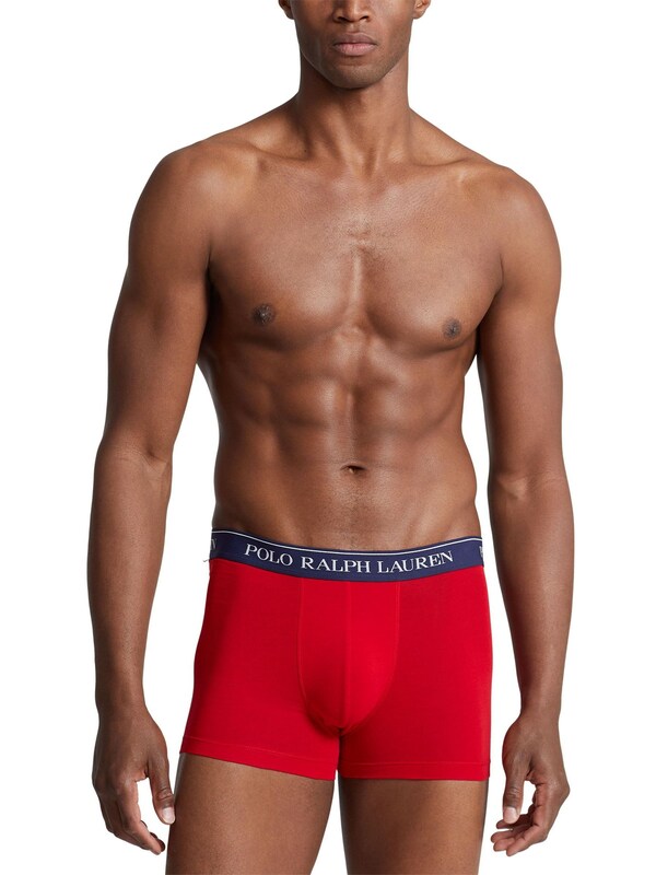 Seraphine Polo Ralph Lauren Red/Grey/Blue Classic Stretch Boxers 5 Pack