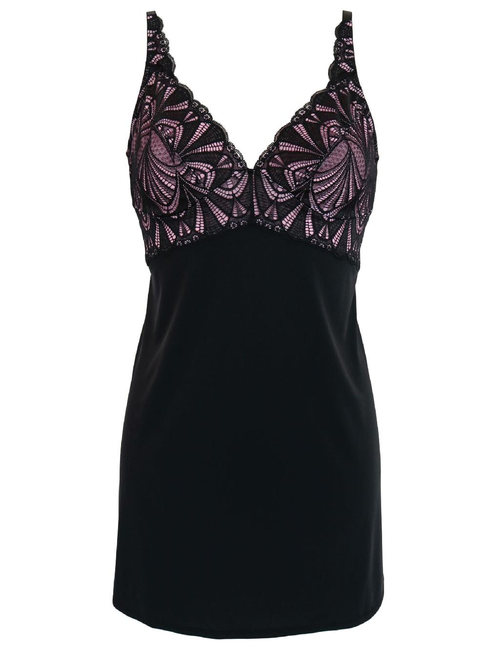 seraphine Pour Moi Black New Romance High Apex Chemise