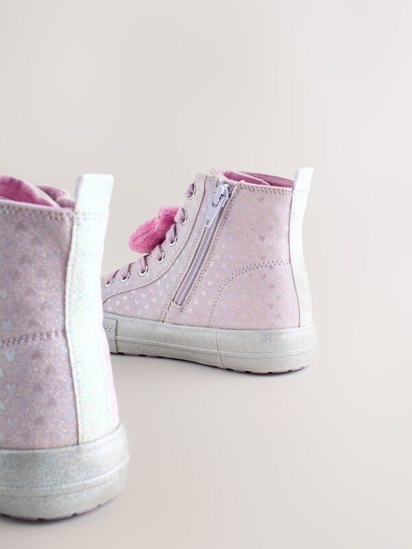 Seraphine Purple Hello Kitty And Friends Lace-Up High Top Trainers