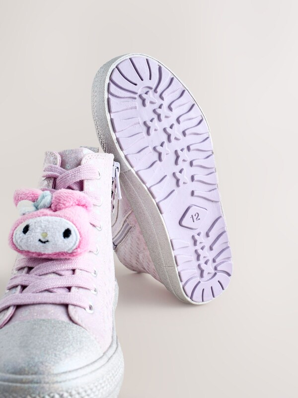 Seraphine Purple Hello Kitty And Friends Lace-Up High Top Trainers
