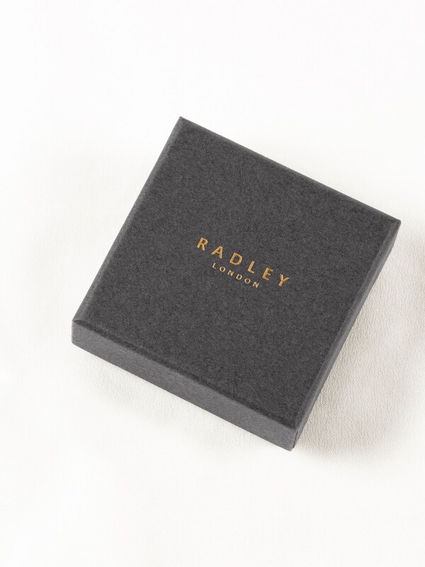 Seraphine Radley Sterling Silver Ladies Love Stone Heart Stud Earrings