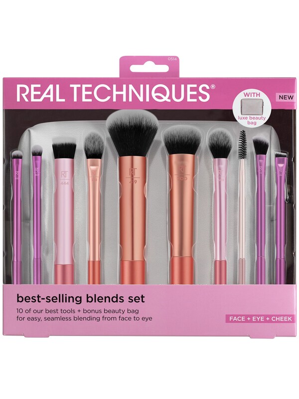 Seraphine Real Techniques Bestselling Blends Makeup Brush Set
