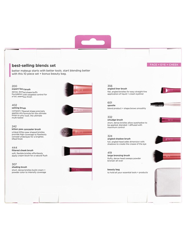 Seraphine Real Techniques Bestselling Blends Makeup Brush Set
