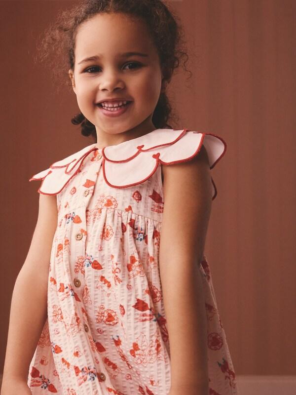 Seraphine Red Cath Kidston Collared Dress (3mths-7yrs)