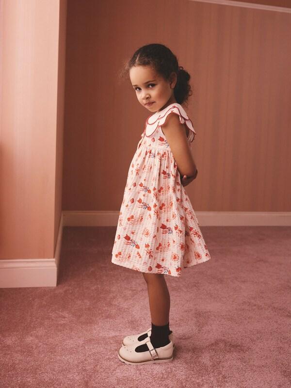 Seraphine Red Cath Kidston Collared Dress (3mths-7yrs)