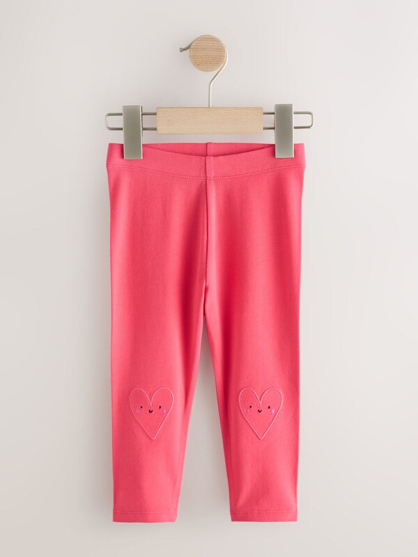 Seraphine Red Heart Embellished Leggings (3mths-7yrs)