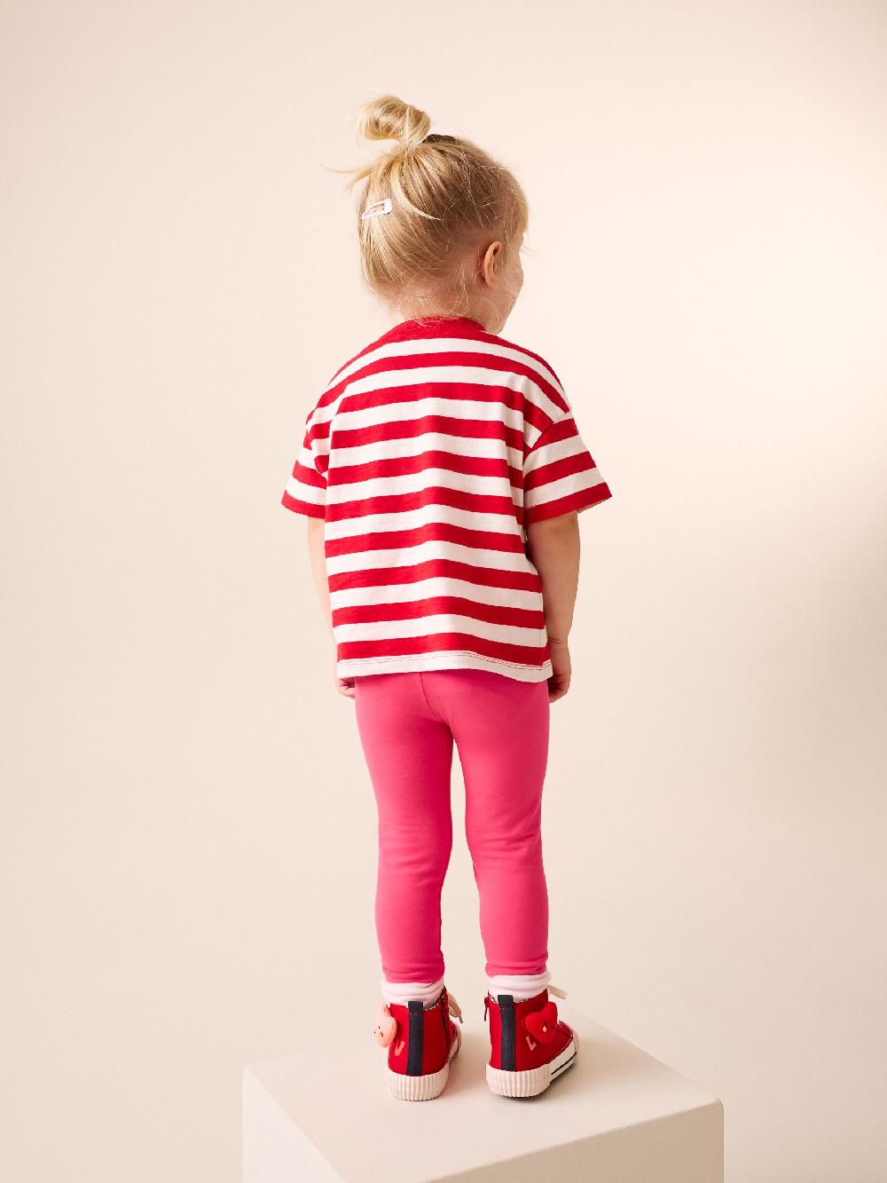 seraphine Red Heart Embellished Leggings (3mths-7yrs)