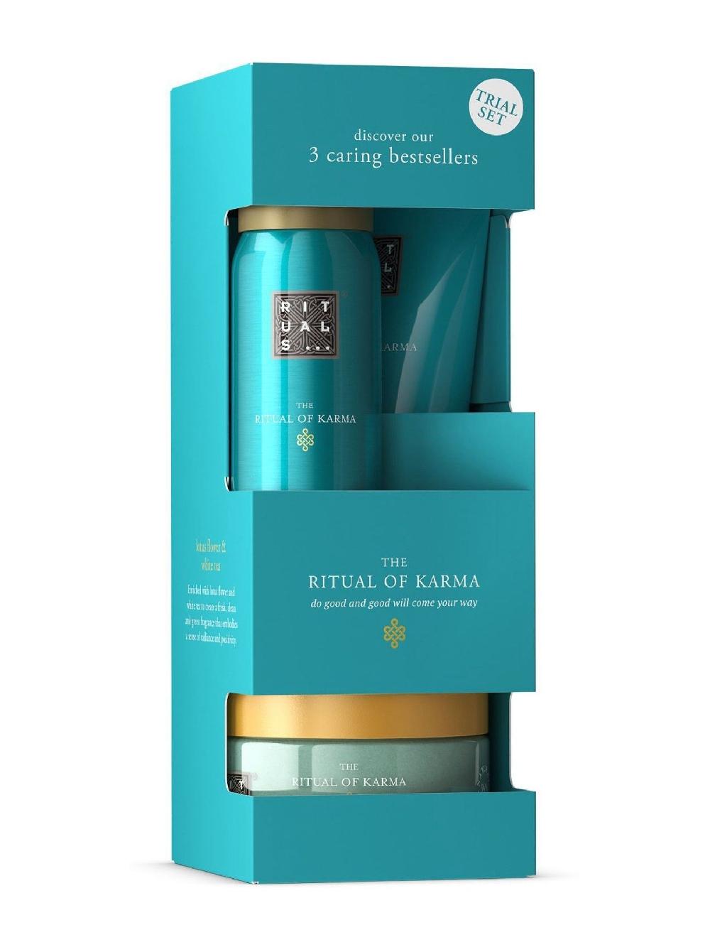 Seraphine Rituals The Ritual Of Karma Lotus Flower And White Tea Trial Gift Set