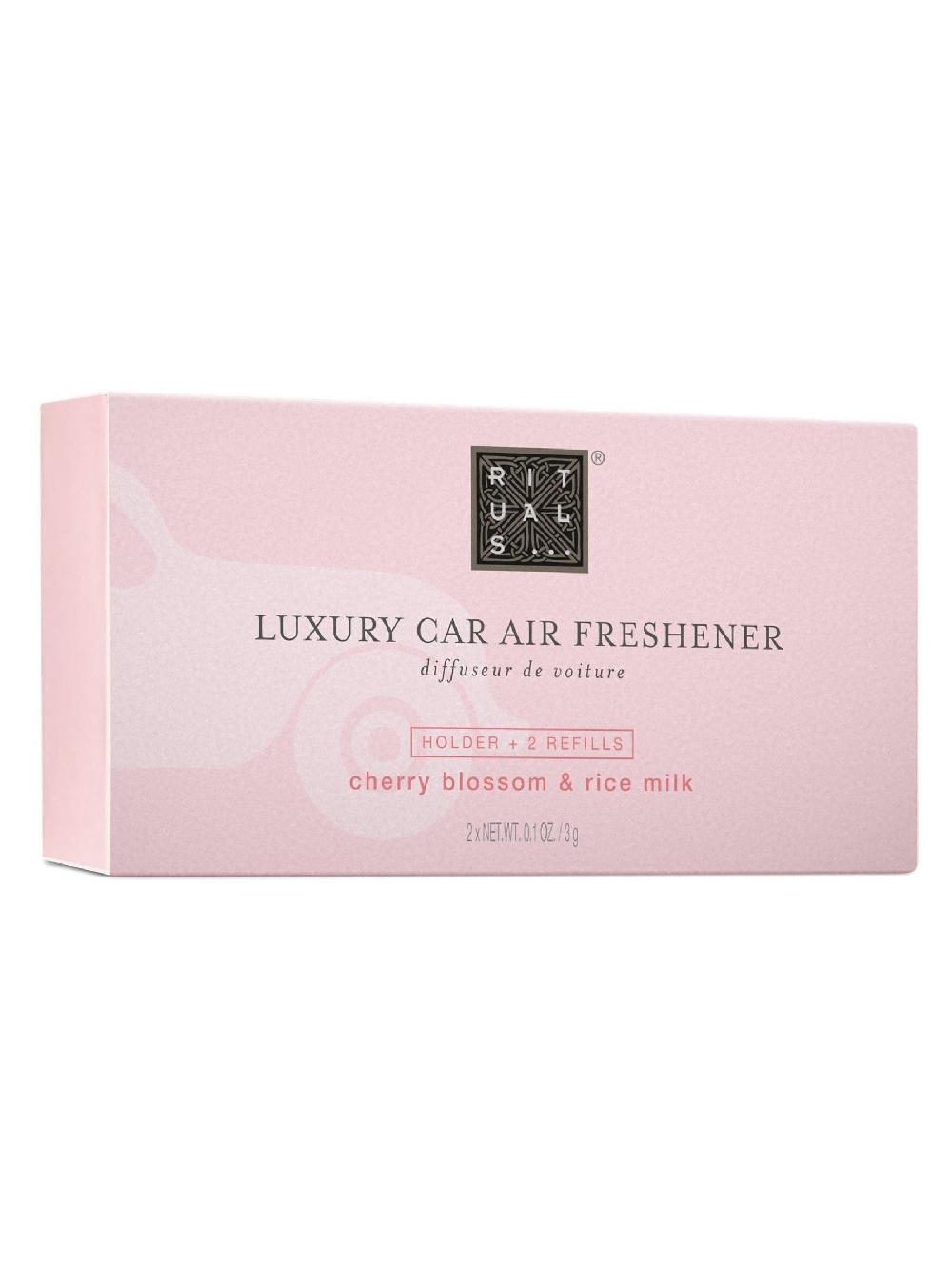 seraphine Rituals The Ritual of Sakura Cherry Blossom & Rice Milk Luxury Car Air Freshener 2x3g