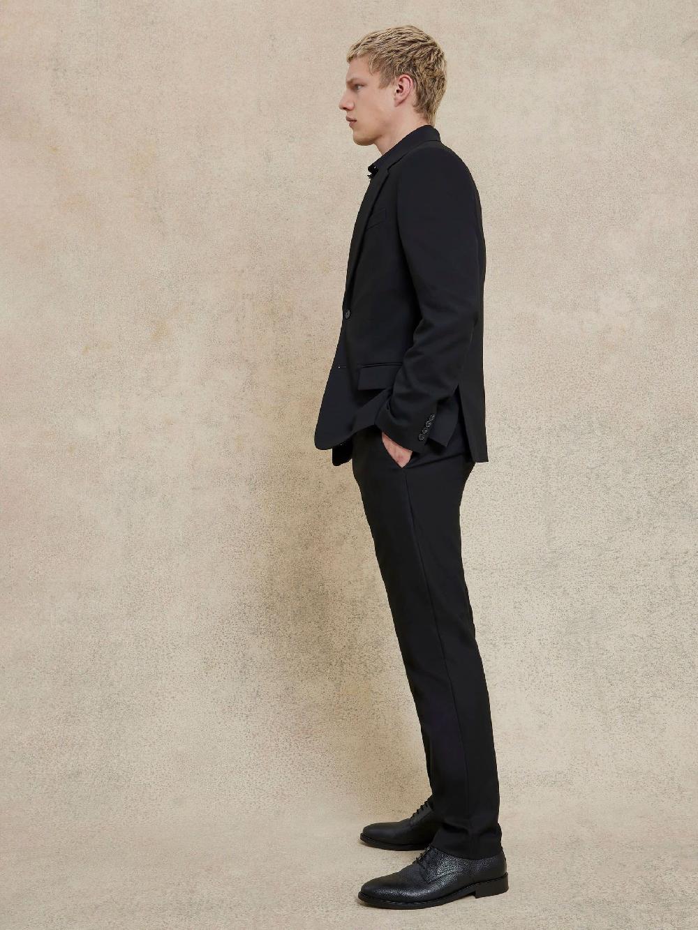 seraphine River Island Black Slim Fit Plain Slim Suit Jacket seraphine River Island Black Slim Fit Plain Slim Suit Jacket