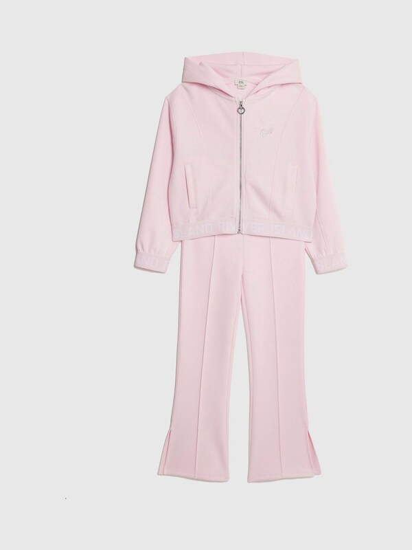 Seraphine River Island Grey Premium Essentials Zip Through & Kickflare Set