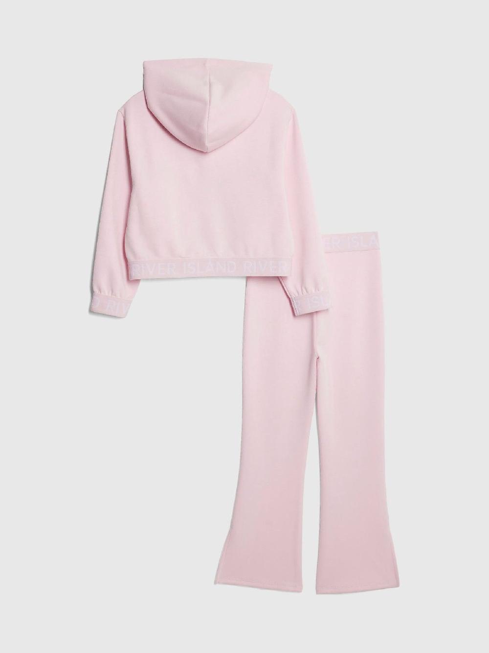 seraphine River Island Grey Premium Essentials Zip Through & Kickflare Set