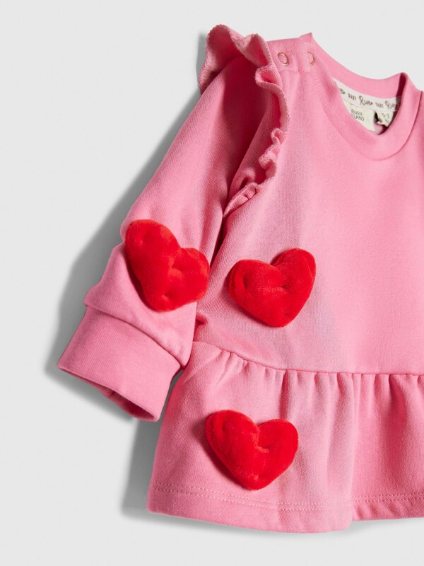 Seraphine River Island Pink 3D Heart Sweat & Leggings Set