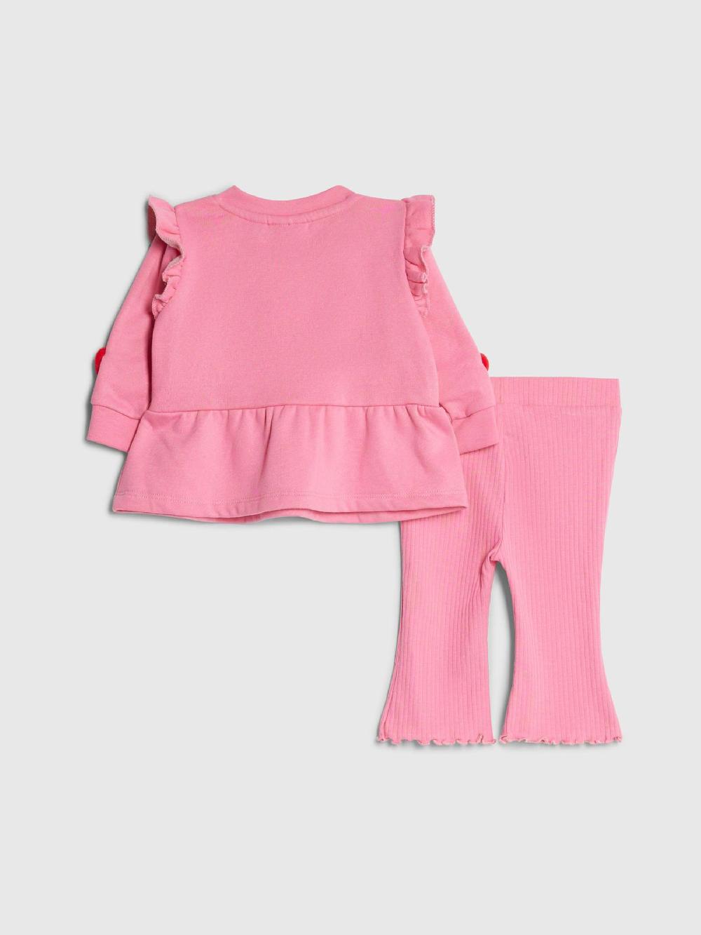 seraphine River Island Pink 3D Heart Sweat & Leggings Set