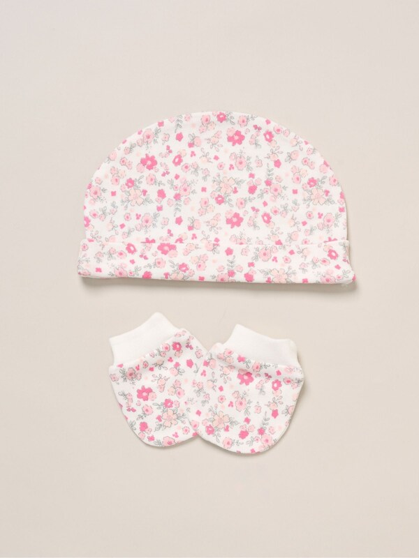 Seraphine Rock-A-Bye Baby Boutique Baby 100% Cotton Printed All-In-One White Gift Set 6 Piece