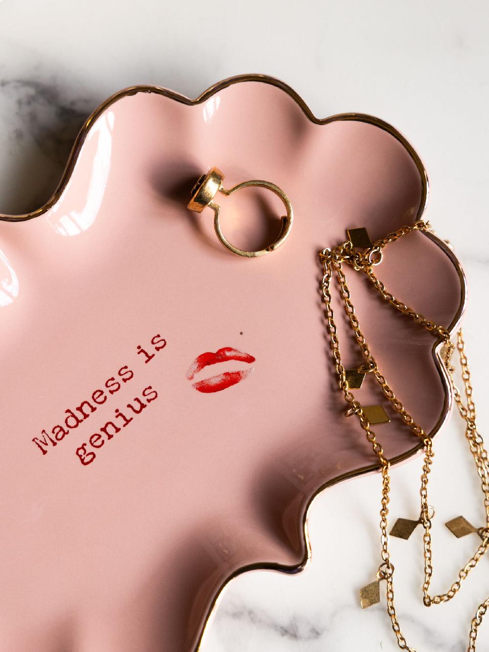 seraphine Rockett St George Pink Marilyn Monroe Trinket Tray