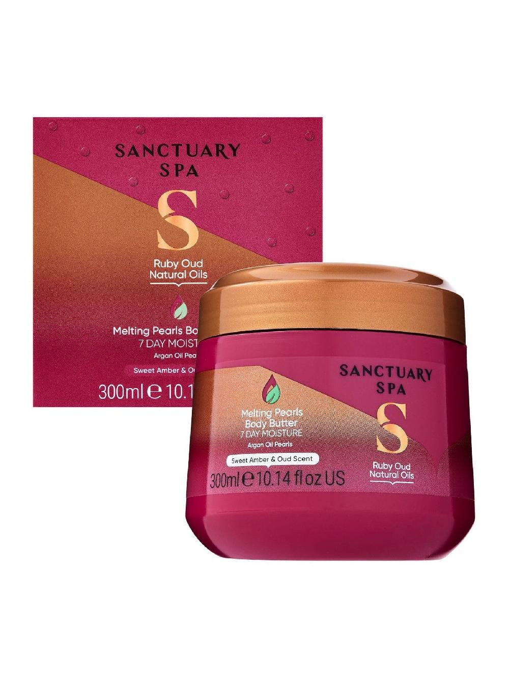 seraphine Sanctuary Spa Ruby Oud Melting Pearls Body Butter 300ml