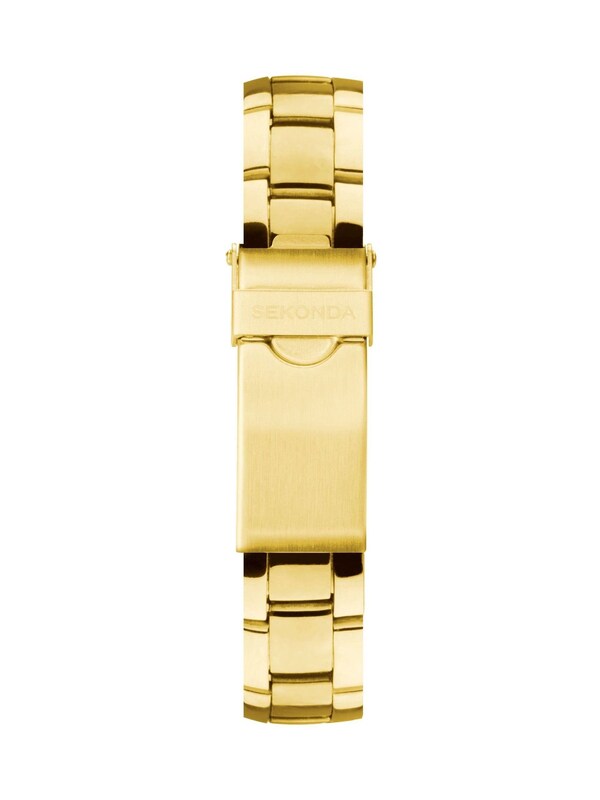 Seraphine Sekonda Catherine 27mm Womens Round Gold Analogue Watch With Gold Bracelet