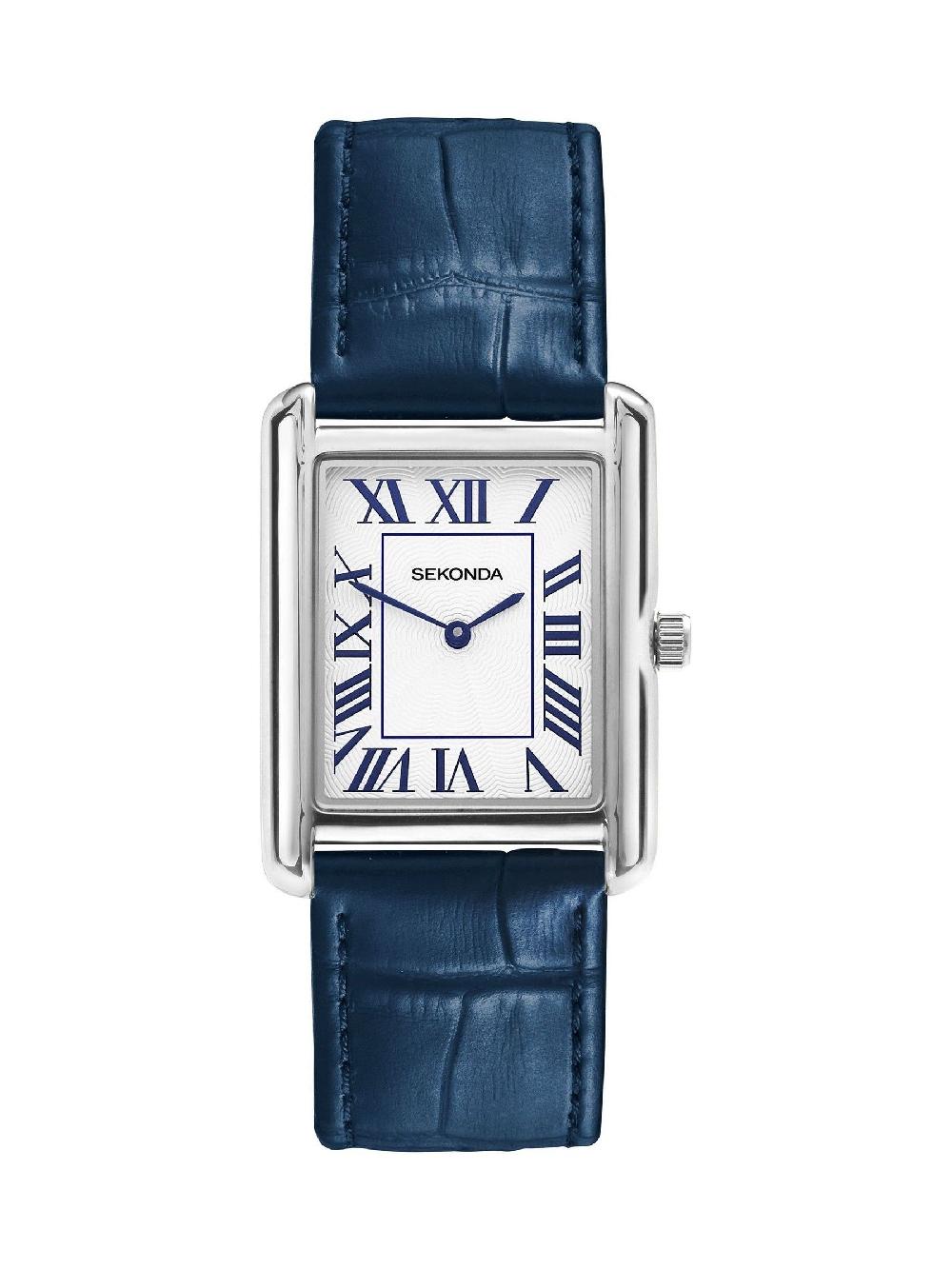 seraphine Sekonda Clement 28mm Mens Rectangular Analogue Watch with Strap