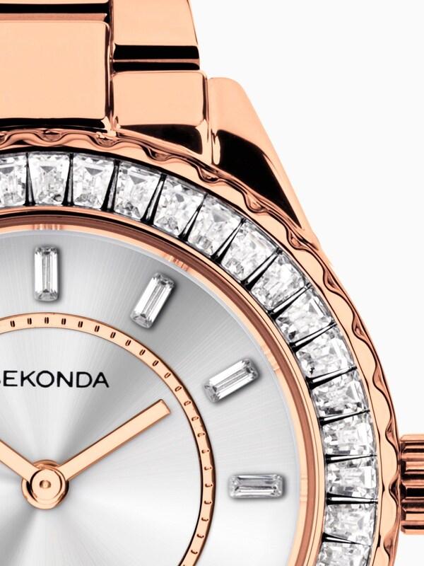 Seraphine Sekonda Ladies Classic 34mm Margot Watch With Stainless Steel Bracelet Dial