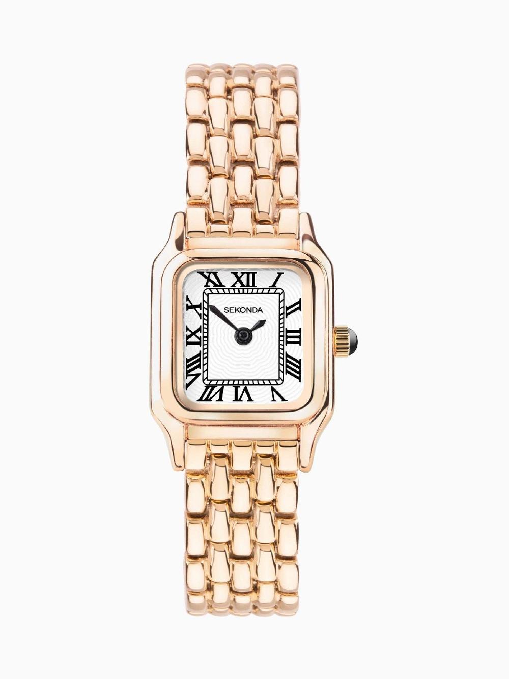 seraphine Sekonda Ladies Gold Tone Monica Alloy Bracelet Watch