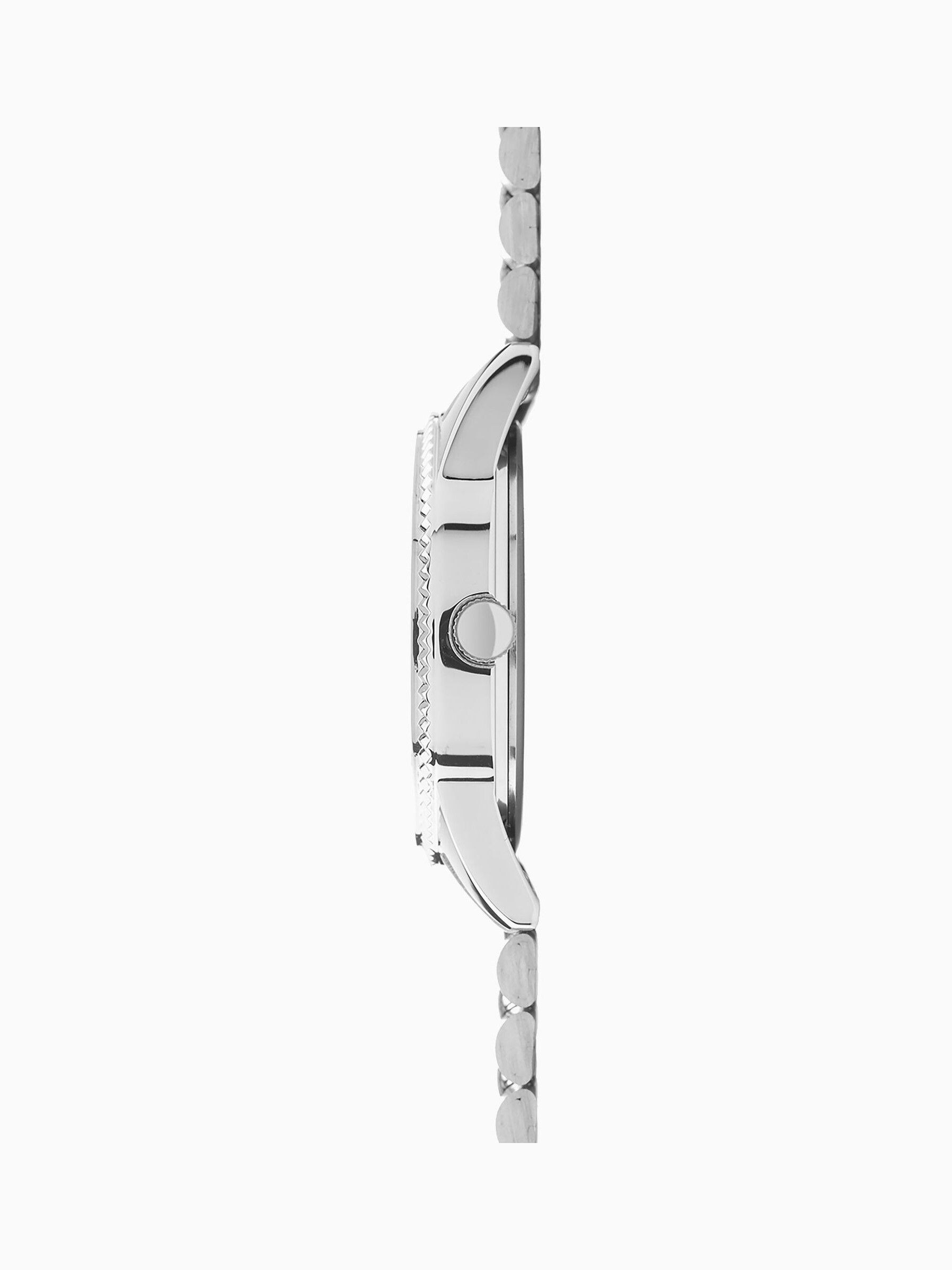 seraphine Sekonda Mens Classic 40mm King Watch Stainless Steel Bracelet Dial