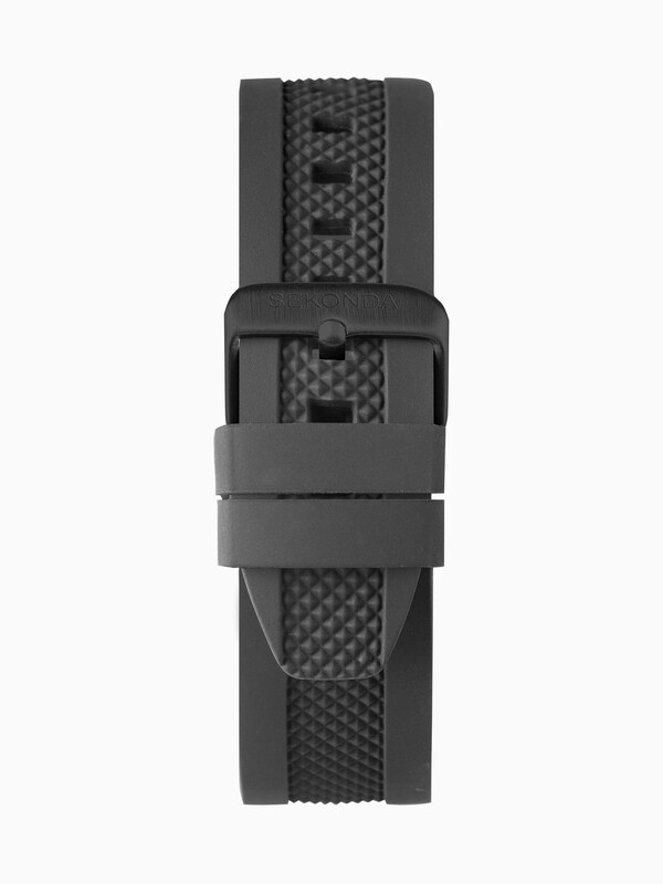 Seraphine Sekonda Mens Sports 42mm Titan Watch In Silicone Strap Dial