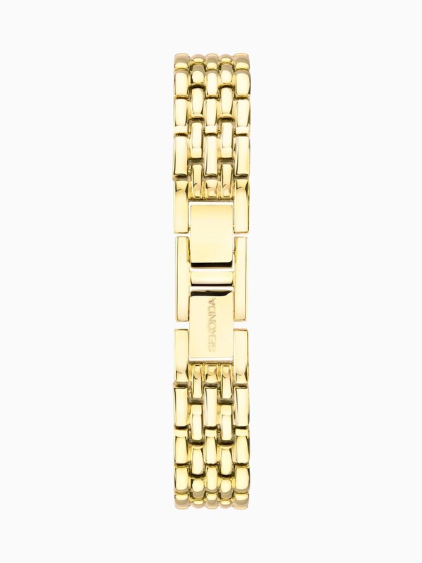 Seraphine Sekonda Womens Monica 20mm Analogue Gold Tone Watch With Case And Alloy Bracelet With White Dial