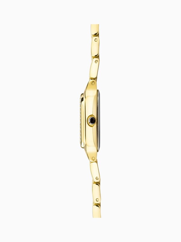 Seraphine Sekonda Womens Monica 20mm Analogue Gold Tone Watch With Case And Alloy Bracelet With White Dial
