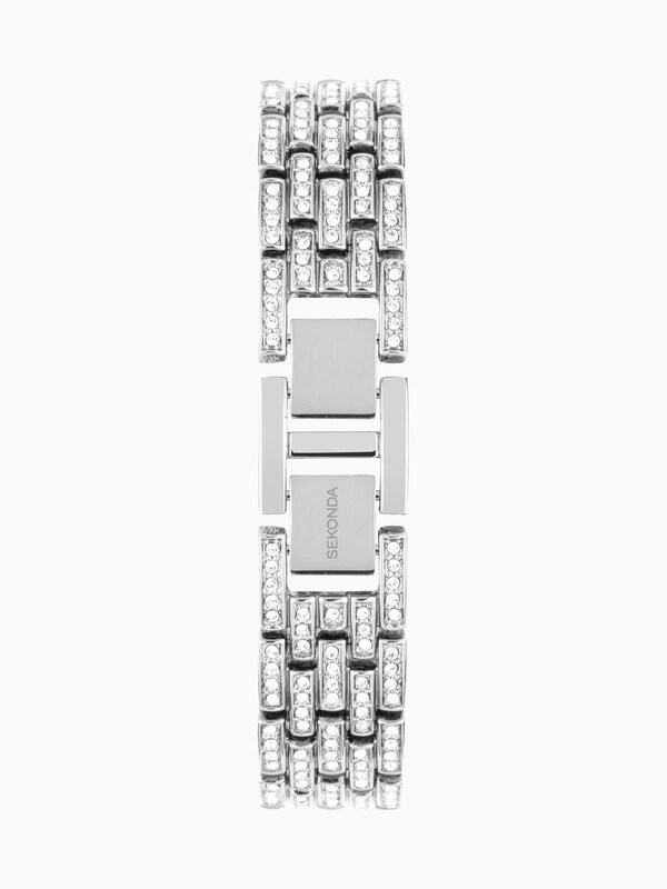 Seraphine Sekonda Womens Monica 22mm Analogue Silver Tone Watch With Case And Alloy Bracelet With White Dial