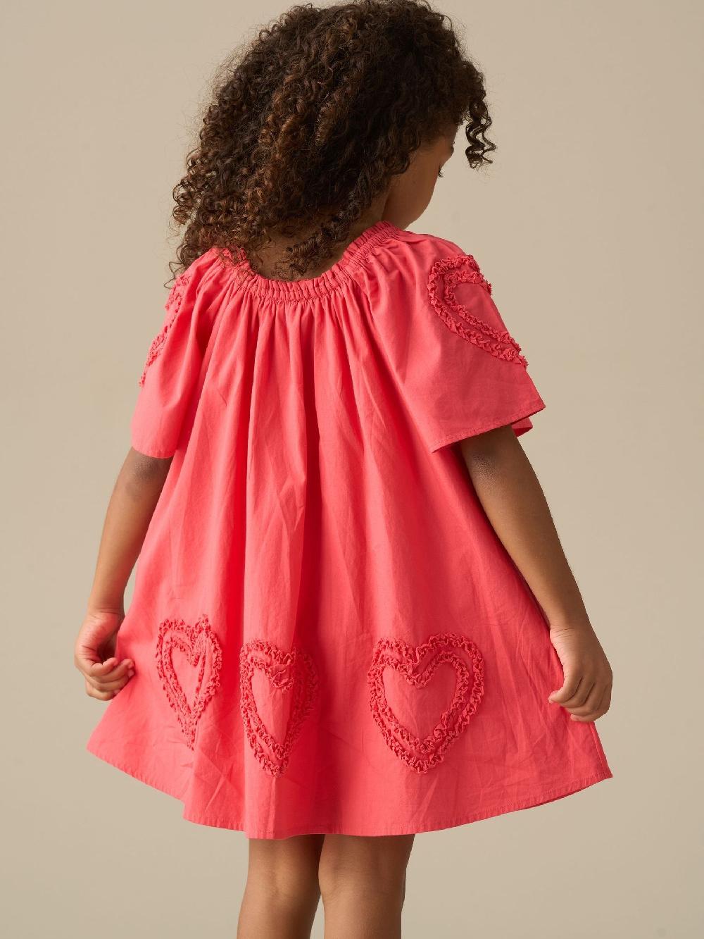 seraphine Angel & Rocket Pink Lori Heart Swing Dress