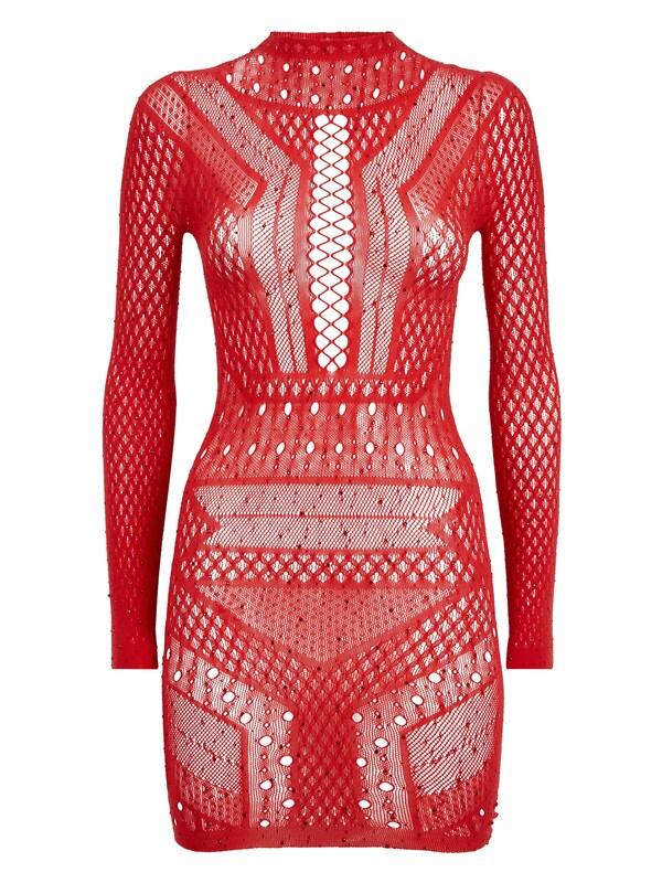 Seraphine Ann Summers Red Jewelled Janelle Dress