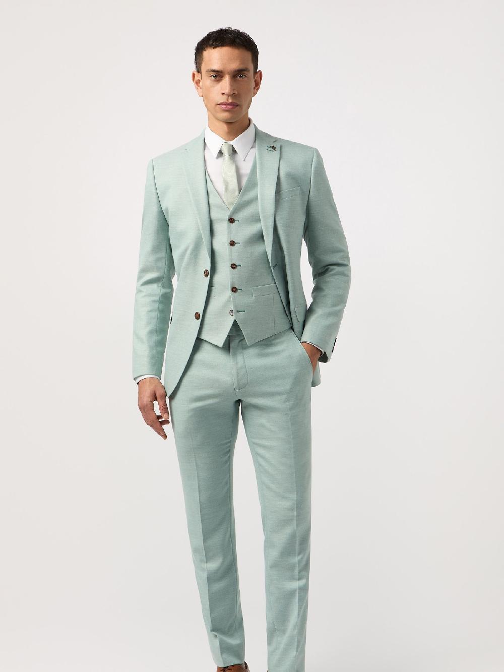 seraphine Antique Rogue Blue Blake Sea Foam Jacket