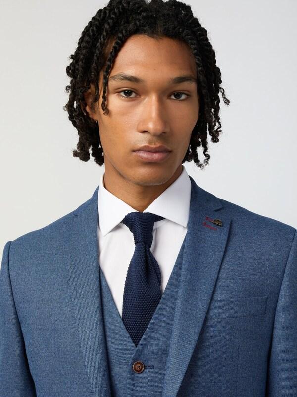 Seraphine Antique Rogue Blue Blake Texture Jacket