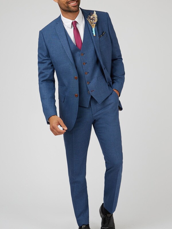 Seraphine Antique Rogue Blue Blake Texture Jacket