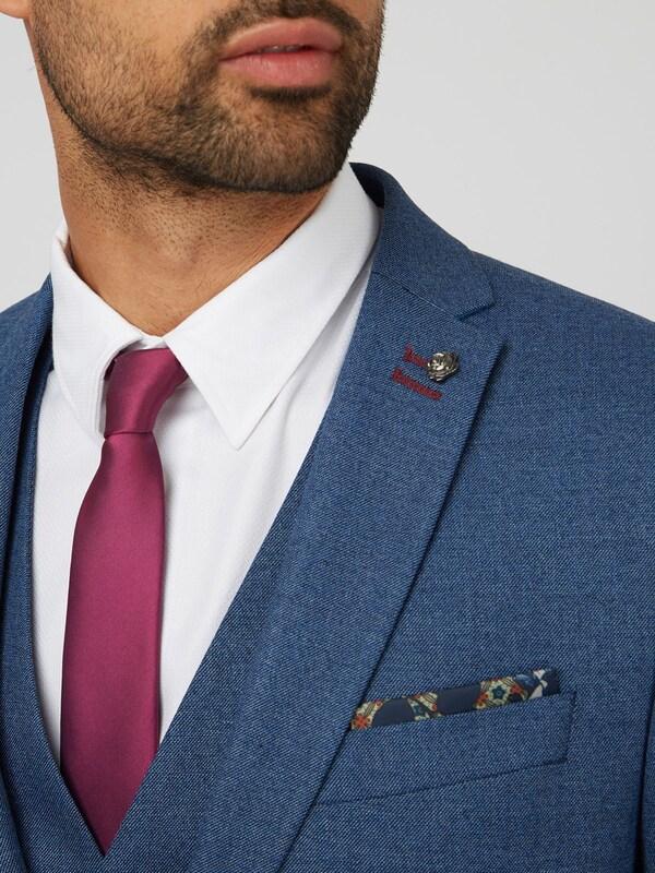 Seraphine Antique Rogue Blue Blake Texture Jacket