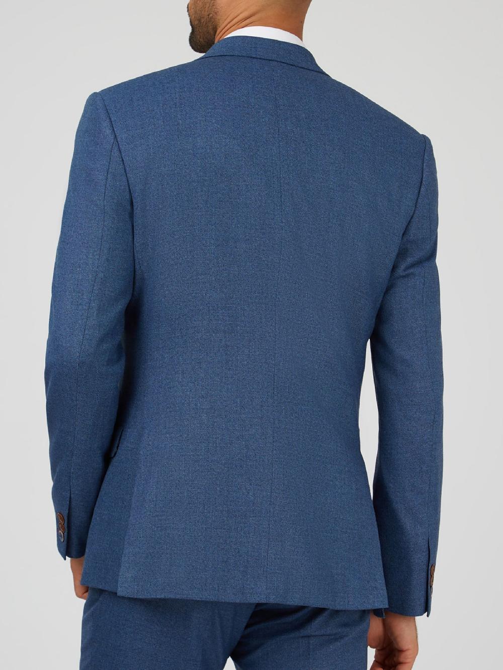 seraphine Antique Rogue Blue Blake Texture Jacket